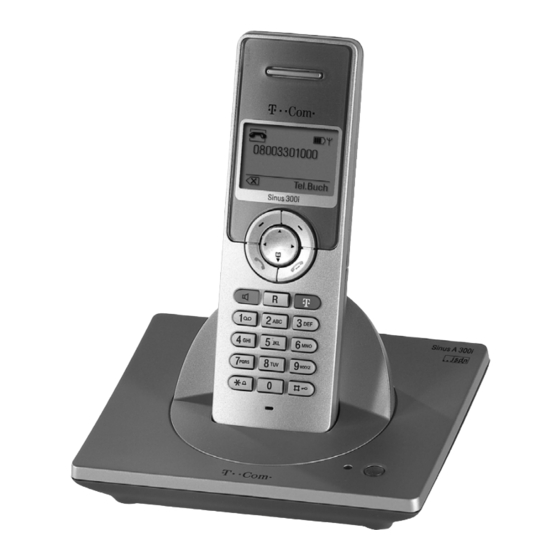 T-COM Sinus A 300i Bedienungsanleitung