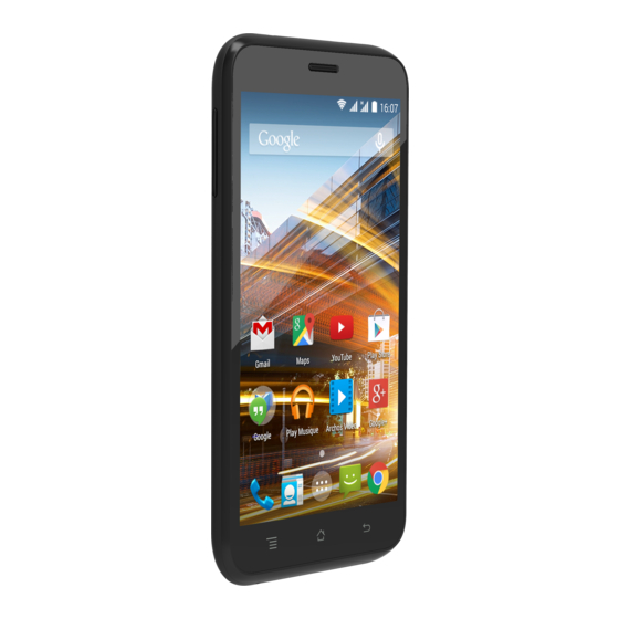 Archos 50c Neon Schnellstartanleitung