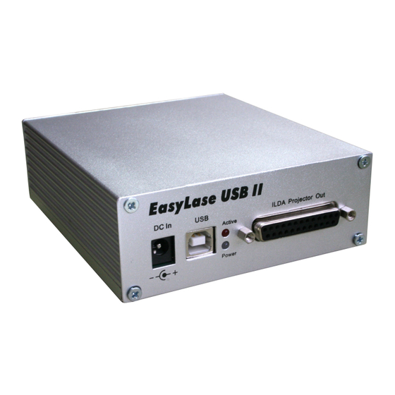 JMLaser EasyLase USB II Bedienungsanleitung
