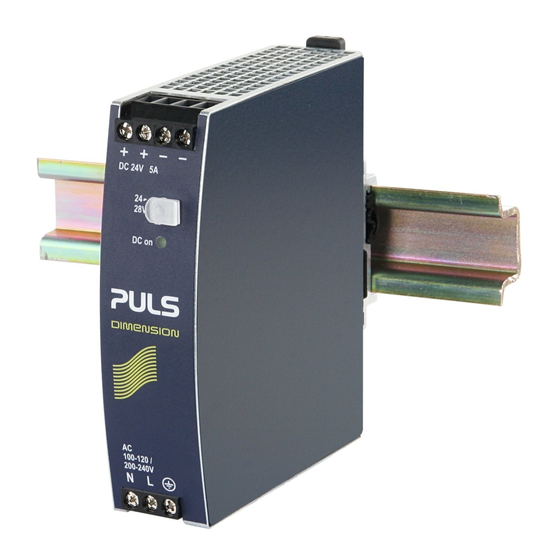 PULS CS5.241 Installationsanleitung