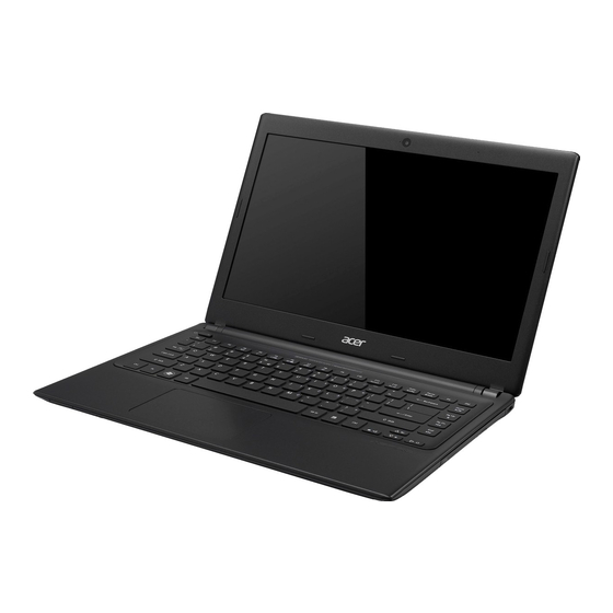 Acer Aspire V5 Kurzanleitung
