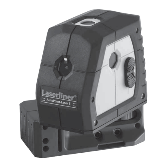 LaserLiner AutoPoint-Laser 5 Bedienungsanleitung