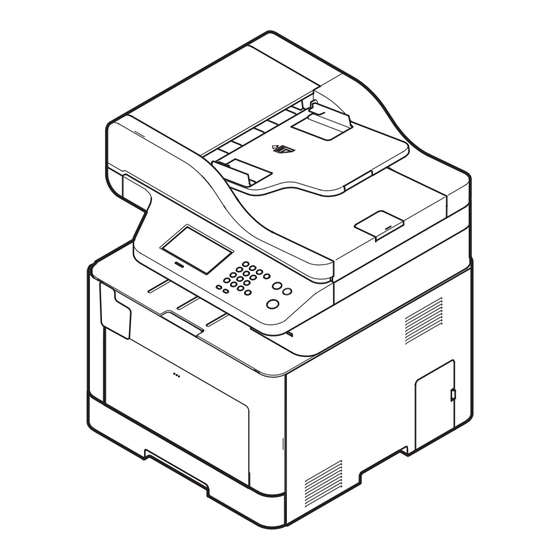 Samsung CLX-419xN Serie Kurzinstallationsanleitung