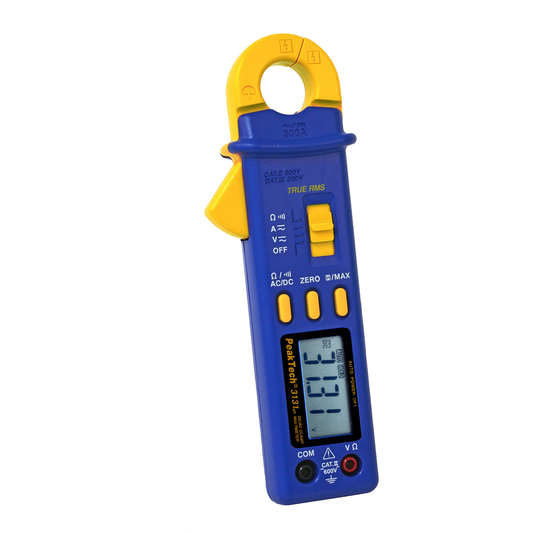 PeakTech 3131eff Bedienungsanleitung