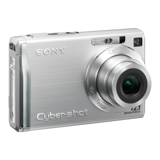 Sony Cyber-shot DSC-W200 Gebrauchsanleitung