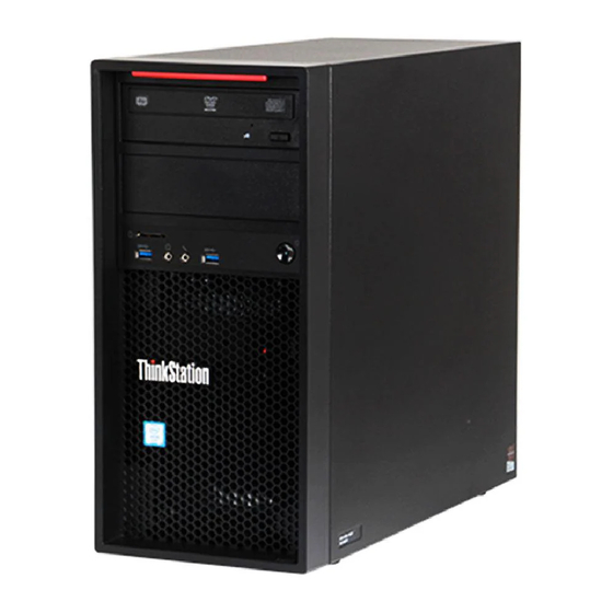 Lenovo ThinkStation P410 Benutzerhandbuch