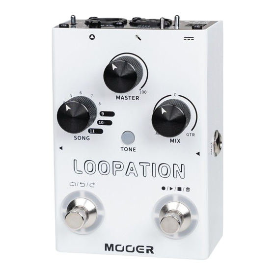Mooer LOOPATION MVP3 Benutzerhandbuch