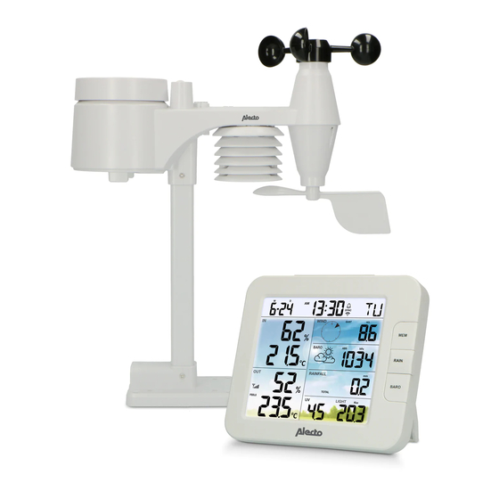 Alecto WS5400 Benutzerhandbuch