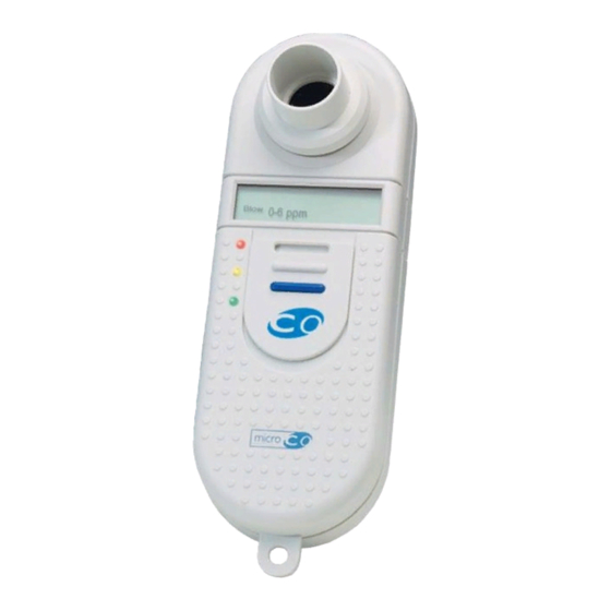 CareFusion MicroCO Betriebshandbuch