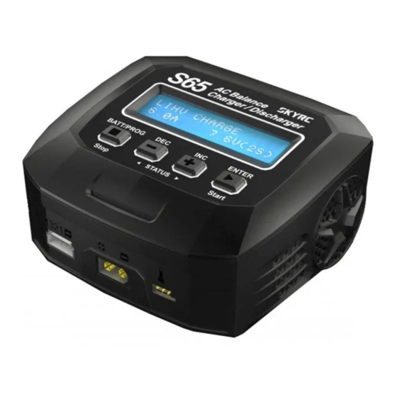 Skyrc S65 Bedienungsanleitung