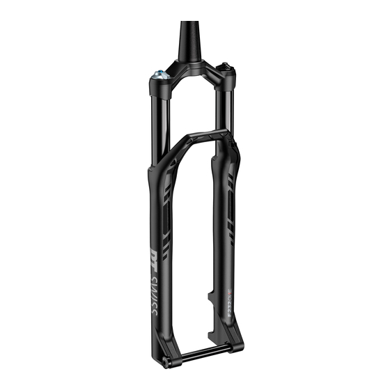 DT SWISS F 232 ONE Technisches Handbuch