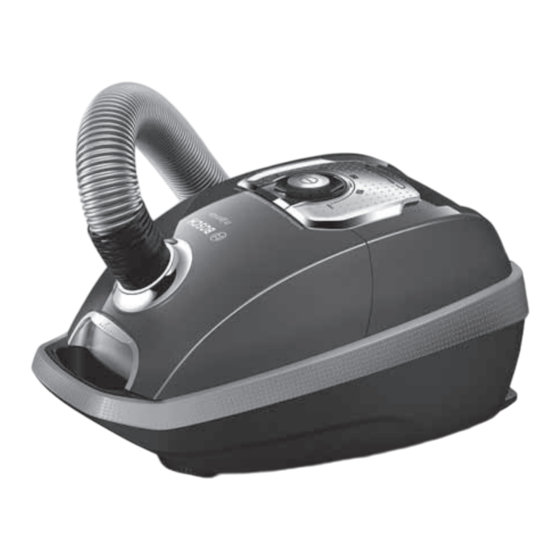 Bosch BGL8 Inʼgenius Serie Gebrauchsanleitung