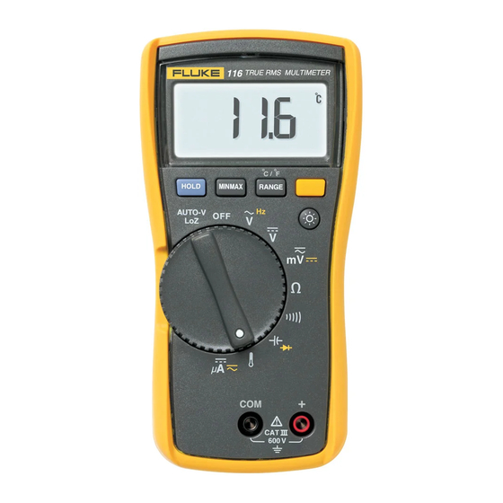 Fluke 116 Bedienungshandbuch