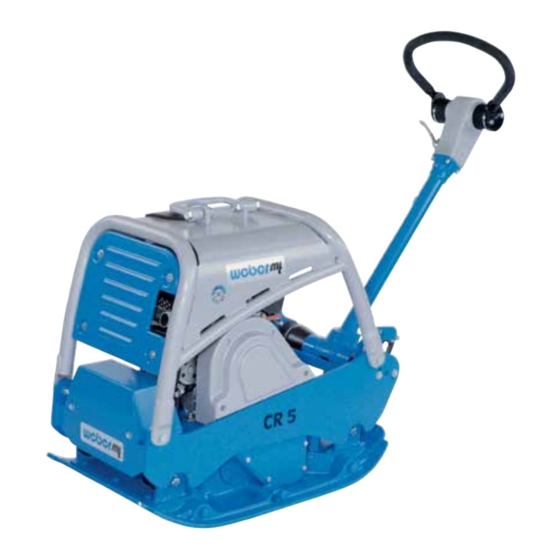 Weber mt CR 5 Handbücher