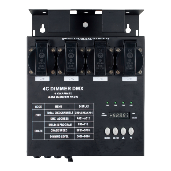 Lightmaxx Multi Dimm MKI Bedienungsanleitung