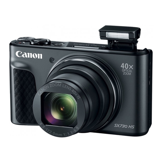 Canon PowerShot SX730 HS Handbücher