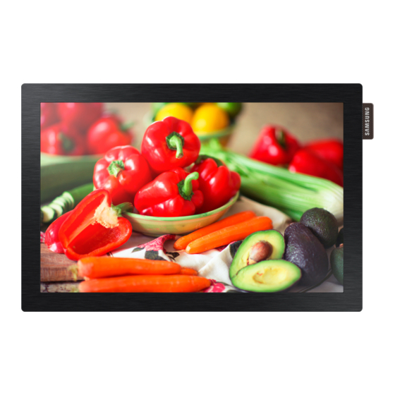 Samsung DB10D Benutzerhandbuch
