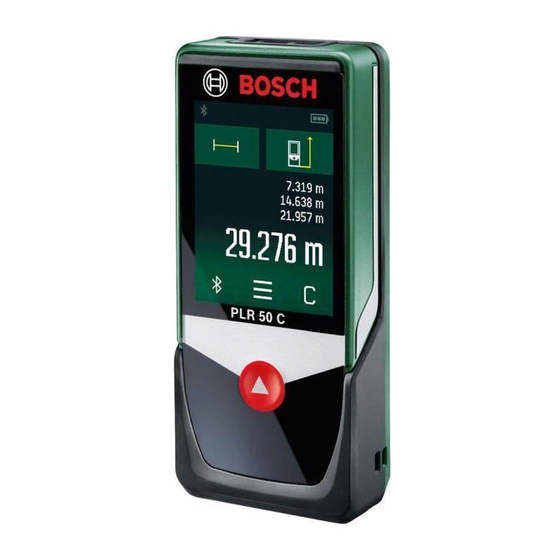 Bosch PLR 50 C Originalbetriebsanleitung