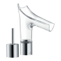 Hansgrohe Axor Starck V 12115000 Gebrauchsanleitung, Montageanleitung
