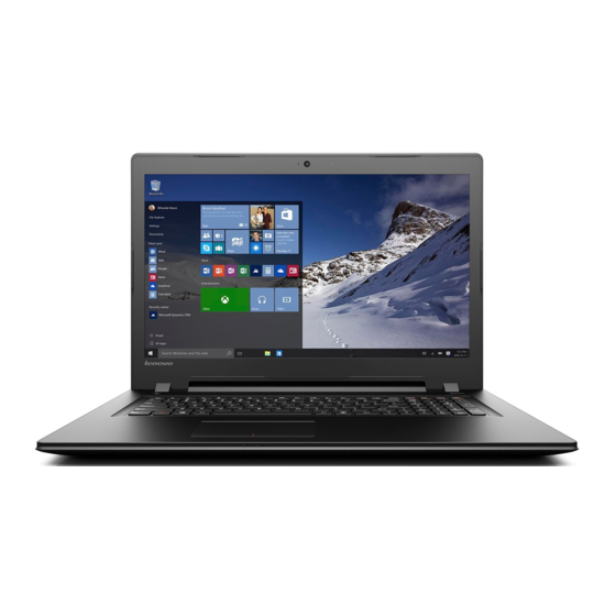 Lenovo B71-80 Bedienungsanleitung