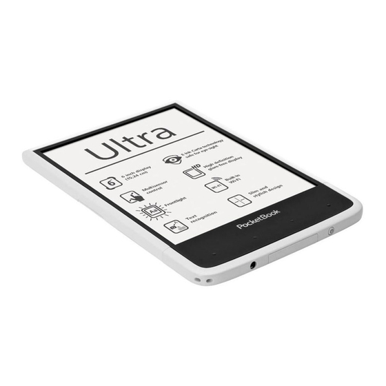 Pocketbook Ultra Benutzerhandbuch