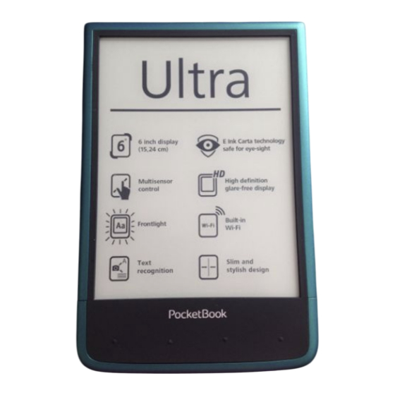 Pocketbook Ultra Anleitung