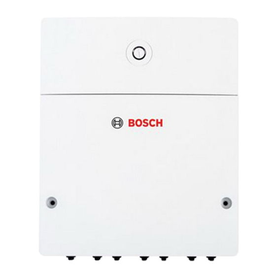 Bosch Gateway MB LAN 2 Installationsanleitung