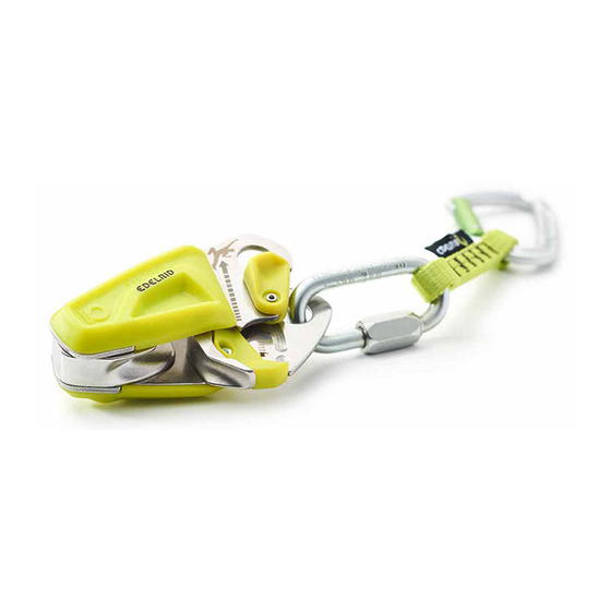 EDELRID OHM BEDIENUNGSANLEITUNG Pdf-Herunterladen | ManualsLib