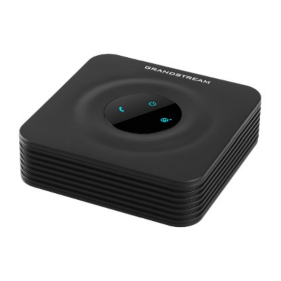GRANDSTREAM HANDYTONE HT801 ATA KURZBEDIENUNGSANLEITUNG Pdf