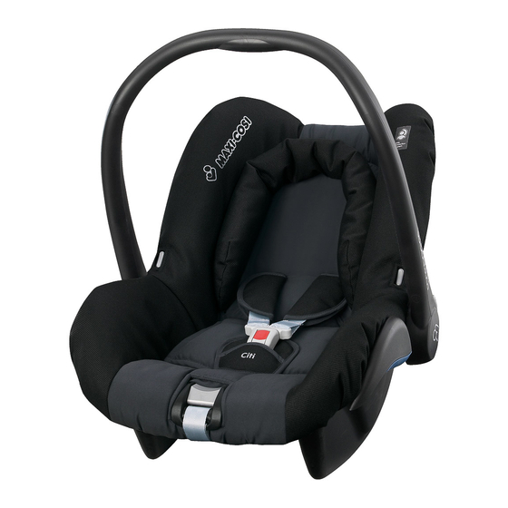 Maxi-Cosi Citi Gebrauchsanweisung