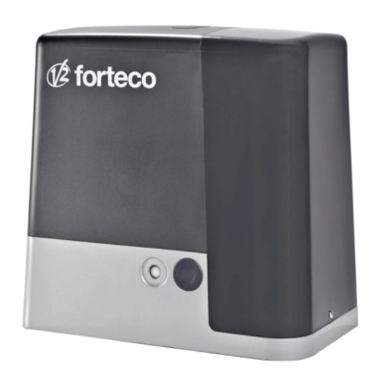 V2 FORTECO 2500-I Bedienungsanleitung