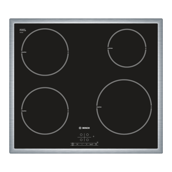 Bosch PIE-B-Serie Gebrauchs- Und Montageanleitung