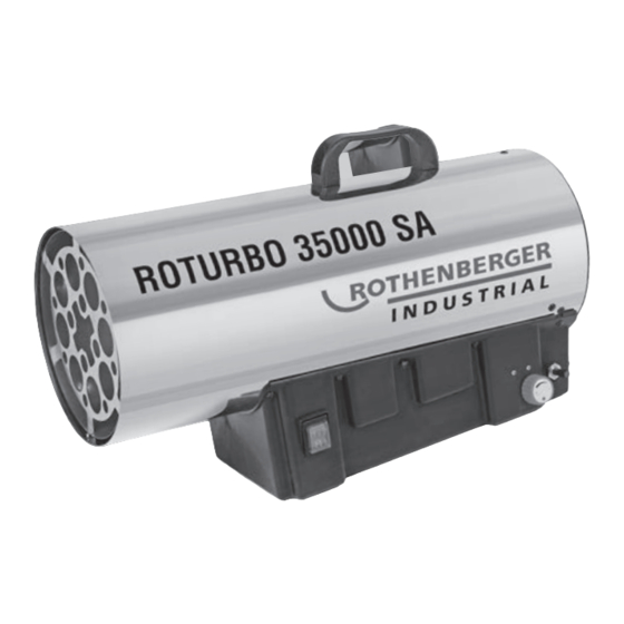 Rothenberger Industrial Roturbo 12000 Gebrauchsanweisung