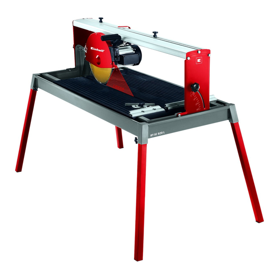 EINHELL RT-SC 920 L Originalbetriebsanleitung