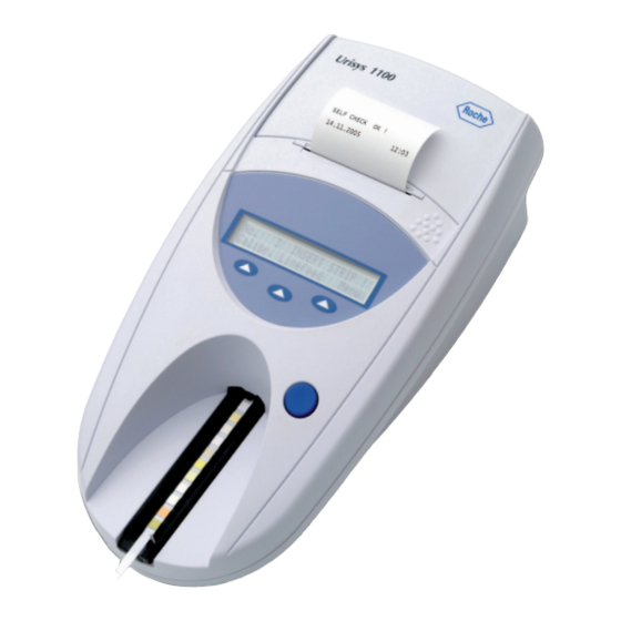 Roche Urisys 1100 Gebrauchsanweisung
