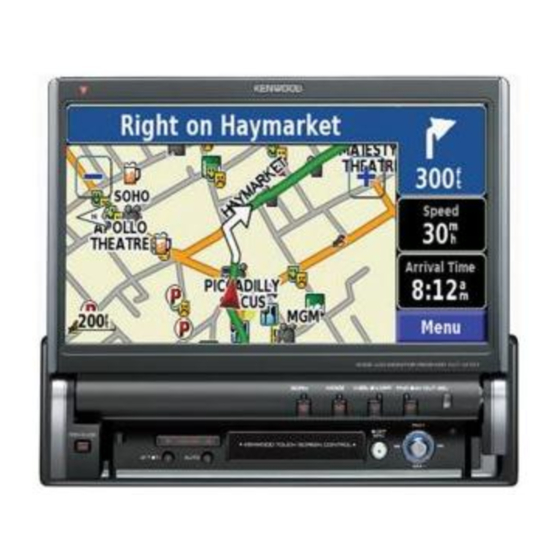 Kenwood KVT-M707 Handbuch