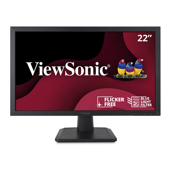 ViewSonic VA2252S Bedienungsanleitung