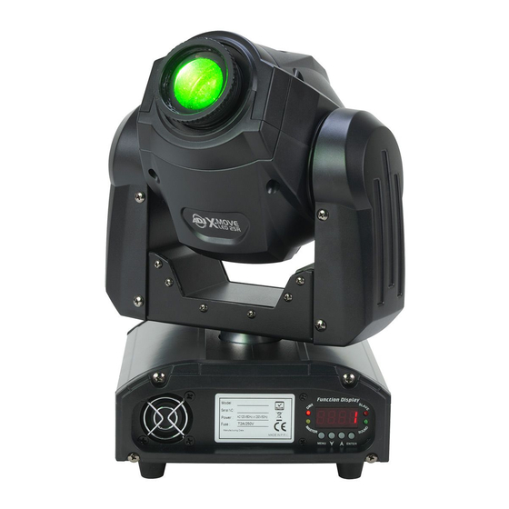 ADJ X Move LED 25R Bedienungsanleitung
