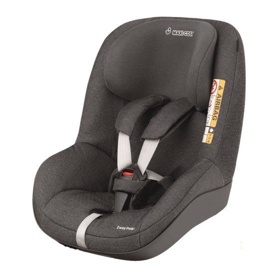 Maxi-Cosi 2wayPearl Gebrauchsanweisung