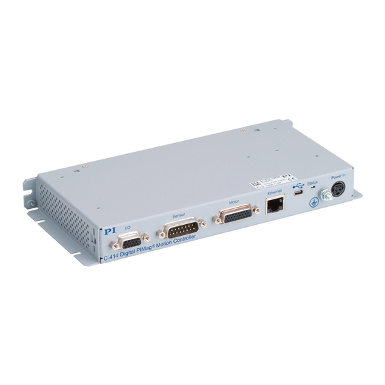 PI C-414 Kurzanleitung