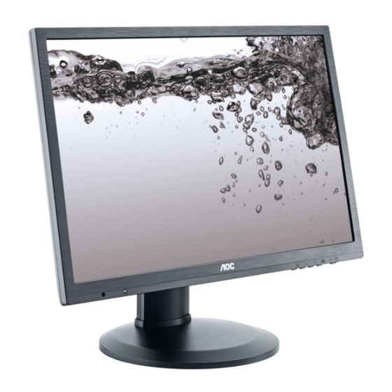 AOC I2260PWHU Bedienungsanleitung