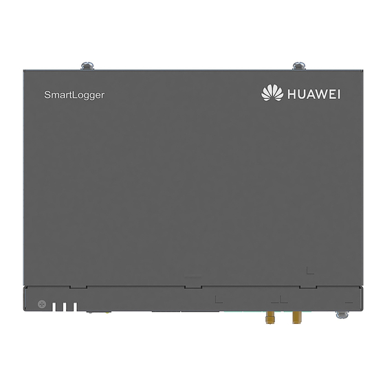 Huawei SmartLogger3000 Benutzerhandbuch