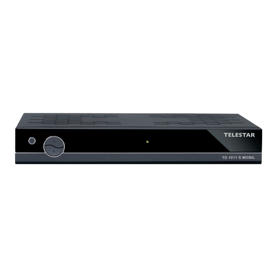 Telestar  TD 1011 S MOBIL Bedienungsanleitung