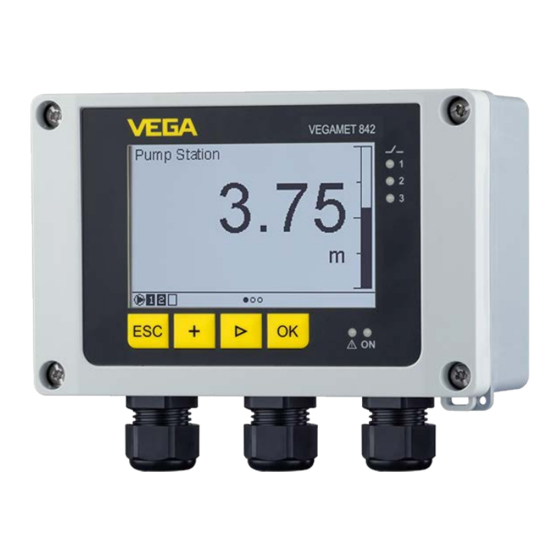 VEGA VEGAMET 842 Handbuch