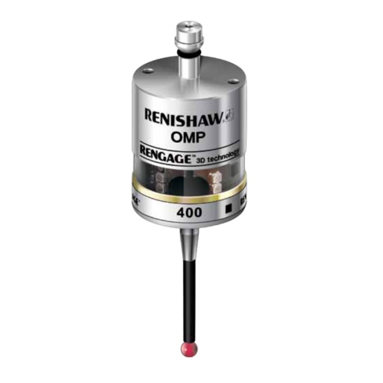 Renishaw OMP400 Installationshandbuch