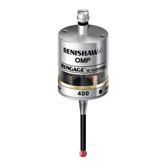 Renishaw OMP400 Schnellstartanleitung