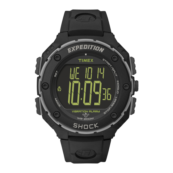 Timex EXPEDITION DIGITAL series Benutzerhandbuch