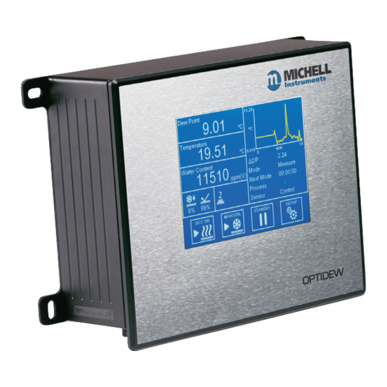 pst Michell Instruments Optidew Bedienungsanleitung