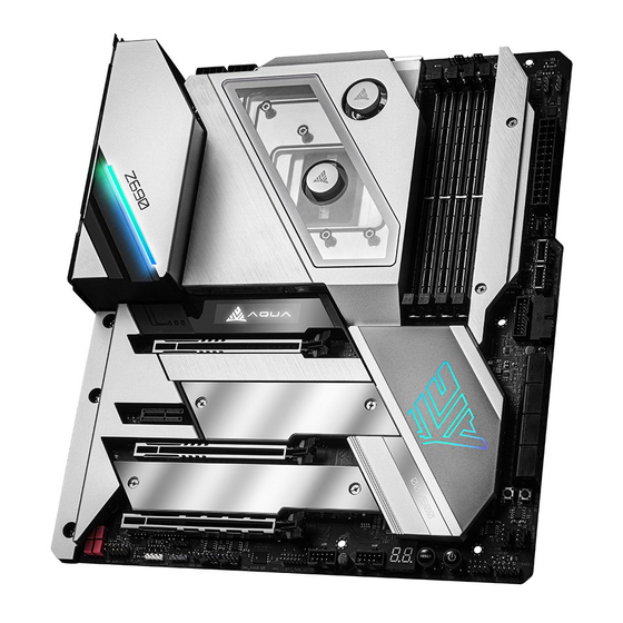 ASROCK Z690 AQUA OC Handbücher