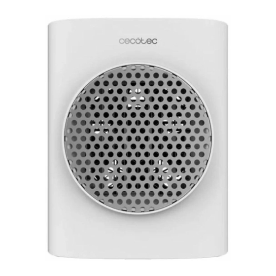 cecotec READYWARM 1570 MAX CERAMIC ROTATE SMART WHITE Bedienungsanleitung